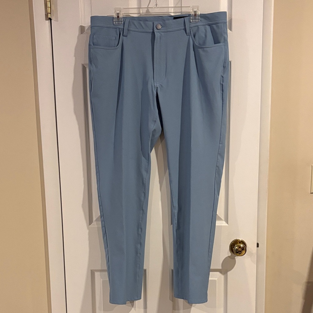 Dunning Men's Light Blue Golf Performance Pants size‎ 38x32